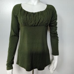 Elegant Green Women's Blouse